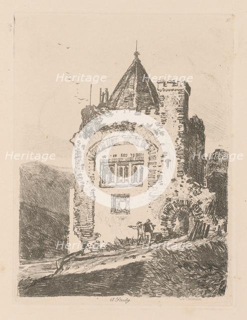 Liber Studiorum: Plate 37, A Study, 1838. Creator: John Sell Cotman (British, 1782-1842).