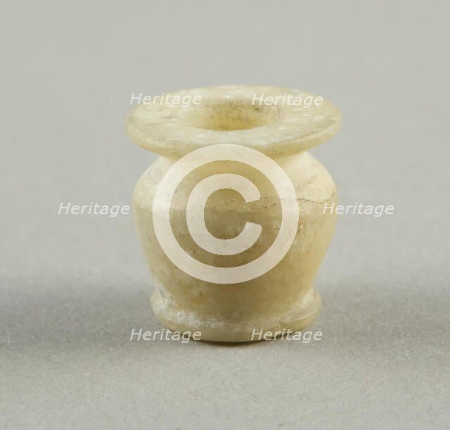 Kohl Jar, Egypt, New Kingdom, Dynasty 18 (about 1550-1295 BCE). Creator: Unknown.