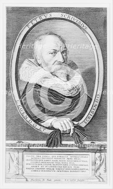 Portrait of Peter Scriverius,.n.d. Creator: Jan van de Velde II.