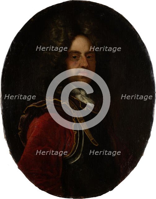 Portrait of Johann Hieronymus von Holzhausen, 1705. Creator: David Le Clerc.