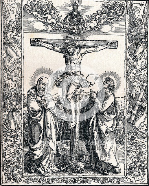 'Christ on the Cross', 1516 (1906). Artist: Albrecht Durer.
