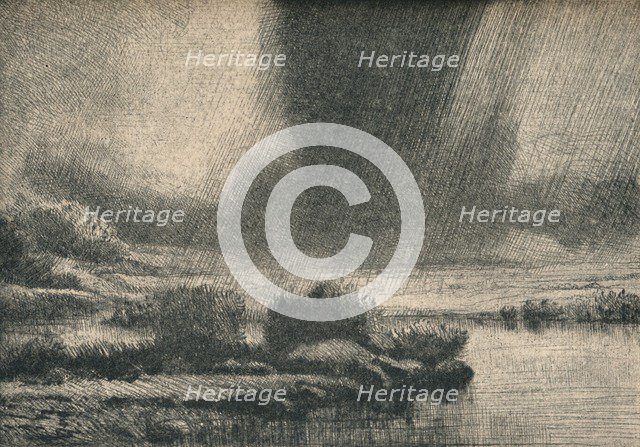 'The Storm', c1890. Artist: Alphonse Legros.