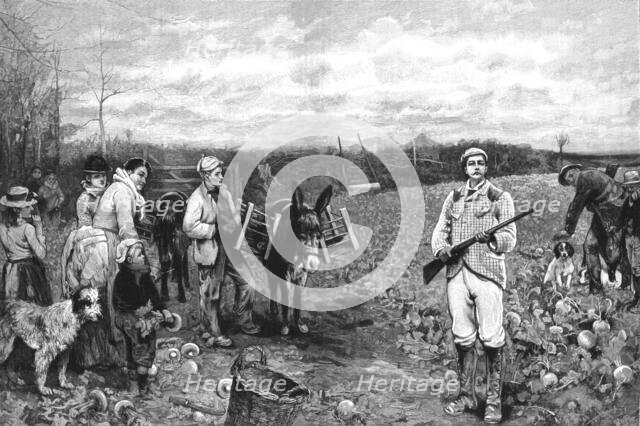 ''"The Young Squire" after John R. Reid, exhibited at the Royal Academy', 1890. Creator: Unknown.