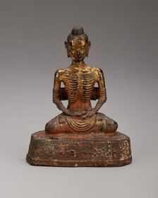 Emaciated Siddhartha, 1850/1900. Creator: Unknown.
