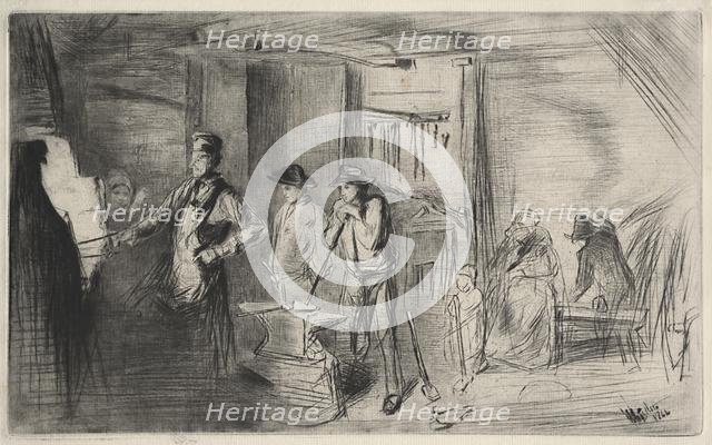 The Forge, 1862. Creator: James McNeill Whistler (American, 1834-1903).