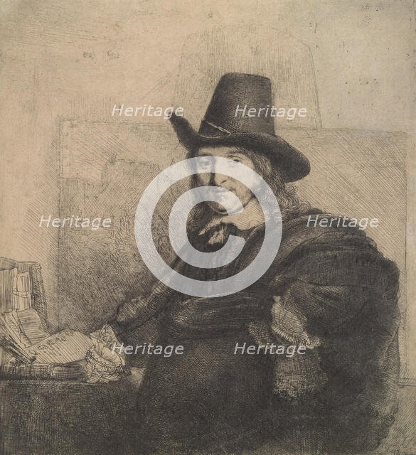 Jan Asselijn, Painter (Krabbetje), ca. 1647., ca. 1647. Creator: Rembrandt Harmensz van Rijn.