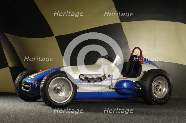 Bromme, Andy Gump stock sprint car 1962. Artist: Simon Clay.