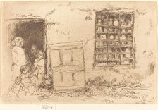 The Village Sweet-Shop, 1887. Creator: James Abbott McNeill Whistler.