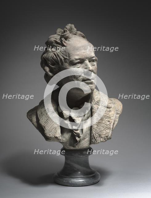 Portrait of Christoph Willibald Gluck, c. 1775. Creator: Jean-Antoine Houdon (French, 1741-1828).