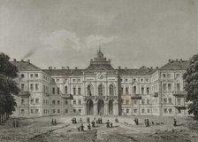 Konstantin Palace, Strelna, Russia, 1839. Creator: Samuel Cholet.