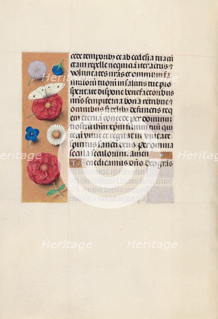 Hours of Queen Isabella the Catholic, Queen of Spain: Fol. 130v, c. 1500. Creator: Master of the First Prayerbook of Maximillian (Flemish, c. 1444-1519); Associates, and.