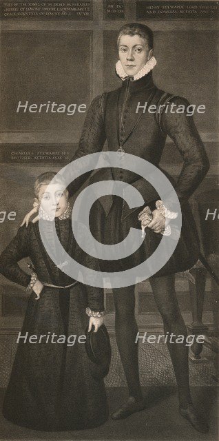 'Henry Lord Darnley, and his Brother Charles', c16th century, (1904). Artist: Unknown.