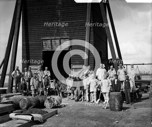 New Road Waterworks, Dagenham, London, 1896. Artist: Bedford Lemere and Company