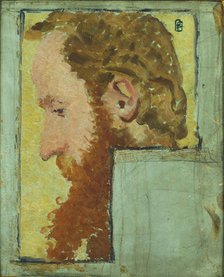 Portrait of Édouard Vuillard (1868-1940), 1891. Artist: Bonnard, Pierre (1867-1947)