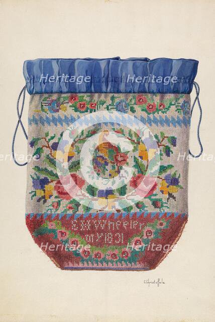 Bag, c. 1940. Creator: Cornelius Christoffels.