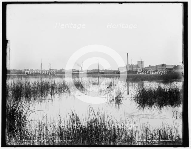 De Pere, Wis., view across river, c1898. Creator: Unknown.