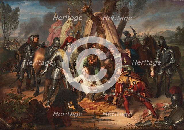 Maurice, Elector of Saxony at the battle of Sievershausen, 1553 , 1837. Creator: Vogel von Vogelstein, Carl Christian (1788-1868).