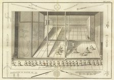 The hall of audience of the Dutch Ambassadors. (From The History of Japan by Engelbert Kaempfer), 17 Artist: Anonymous  