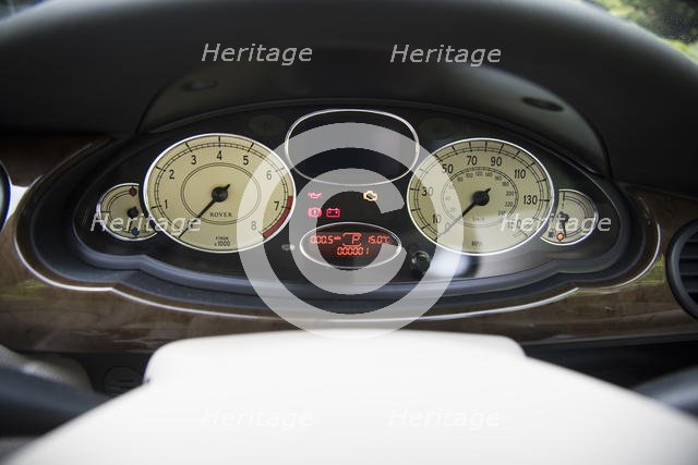 2005 Rover 75 one of the last off the production line. Creator: Unknown.