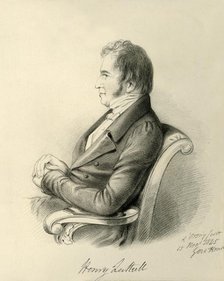 'Henry Luttrell', 1845. Creator: Alfred d'Orsay.
