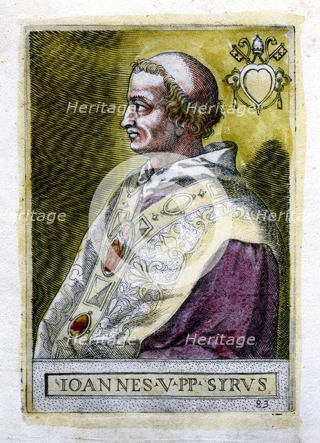 Pope John V. Artist: Unknown