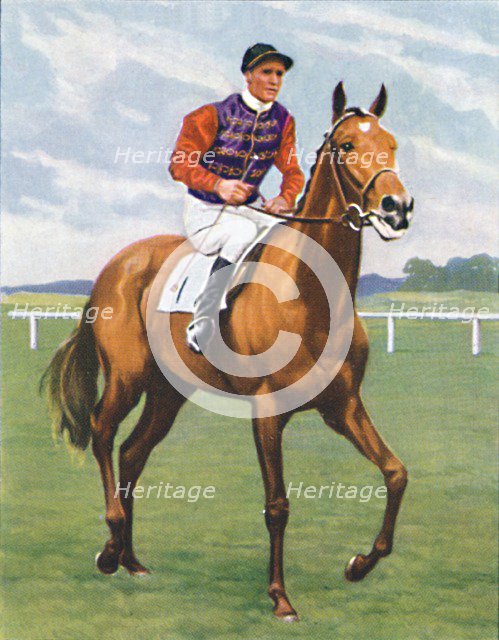 Cosmopolitan, Jockey: J. Crouch', 1939. Artist: Unknown.