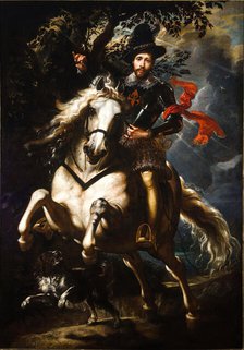 Equestrian portrait of Gio Carlo Doria (1576-1625), 1606. Creator: Rubens, Pieter Paul (1577-1640).