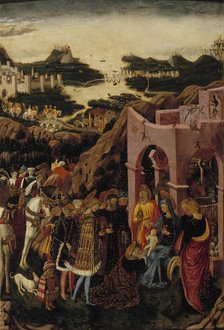 The Adoration of the Magi, ca 1442-1445. Creator: Boccati, Giovanni (ca 1420-1487).