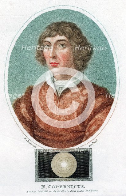 Nicolas Copernicus, Polish astronomer, 1802. Artist: Unknown