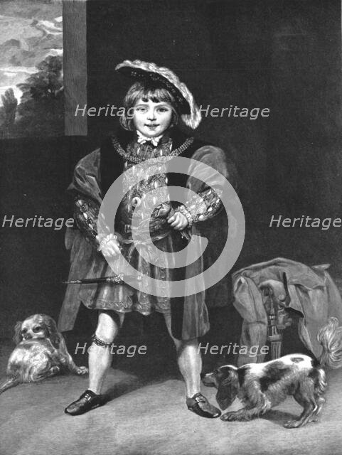 ''Master Crewe as Henry VIII." after Sir Joshua Reynolds', 1890. Creator: Unknown.