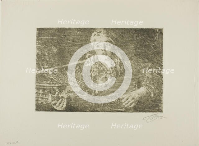 Ols Maria, 1919. Creator: Anders Leonard Zorn.