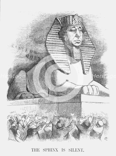 'The Sphinx is silent', 1876. Artist: Joseph Swain