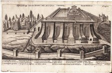 De templo Hierosolymitano (Solomon's Temple). Artist: Leon, Jacob Judah Aryeh (1603-1675)