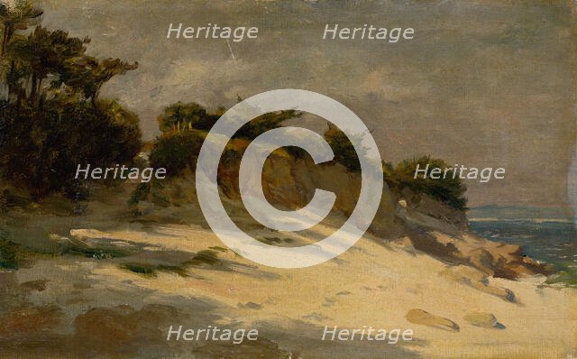 Seashore, 1900. Creator: Eduard Ballo.