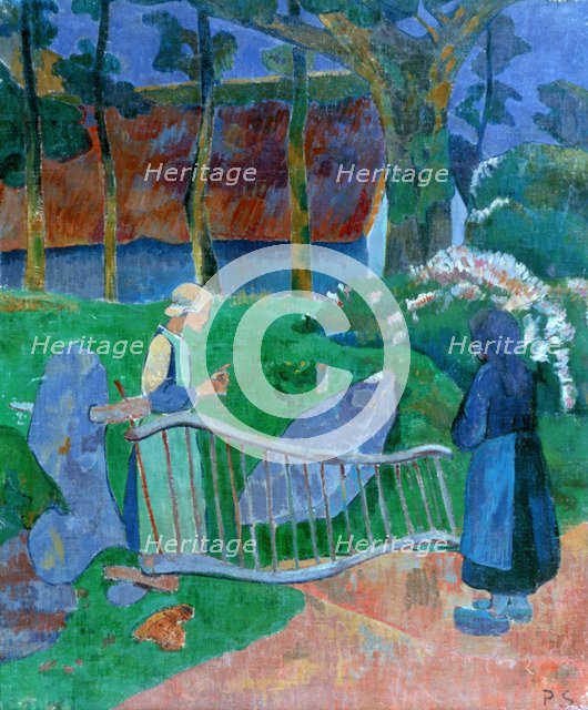 'The Flowered Gate', 1889.  Artist: Paul Serusier