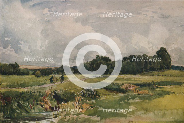 'The Marshes', c1879. Artist: Thomas Collier.