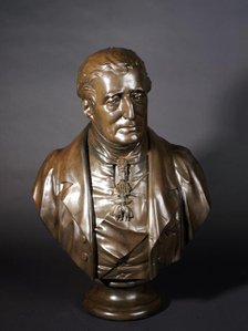 Bust of the Duke of Wellington, 1852. Creator: Henry Weigall.