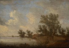 Landscape with a Fisherman’s Homestead, 1649. Creator: Johannes Schoeff.