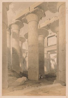 Egypt and Nubia: Volume II - No. 14, Karnak, 1838. Creator: Louis Haghe (British, 1806-1885).