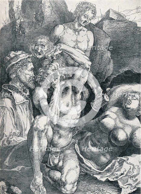 'The Desperate Man', 1513-1517 (1906). Artist: Albrecht Durer.