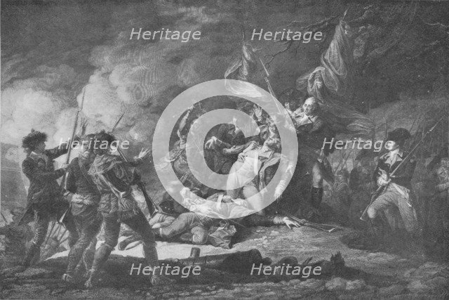 'Death of General Montgomery', 1798 (1909). Creator: JT Clemens.