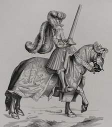 The champion of the tournament, 1877.  Creator: Unknown.