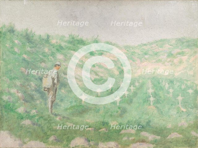 Military cemetery, 1914-1918. Creator: Dezider Czölder.