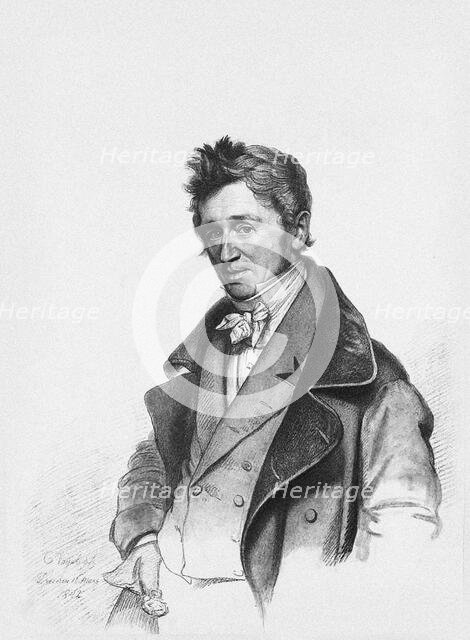 Portrait of the pianist and composer August Alexander Klengel (1783-1852), ca 1820. Creator: Vogel von Vogelstein, Carl Christian, (after) (1788-1868).