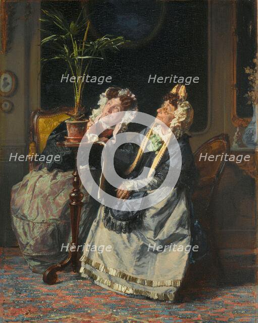 Under the Palms, 1880. Creator: Alexander Hugo Bakker Korff.