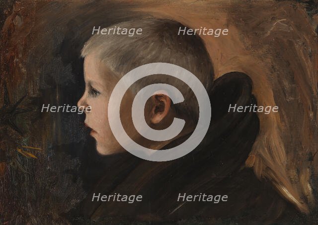 Boy from Sakkijarvi, 1897. Creator: Hugo Simberg.