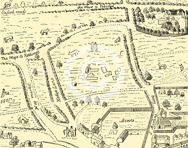 'The Site of Leicester Square', (1881). Creator: Unknown.