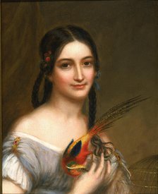 Miss Satterlee, ca. 1830-1839. Creator: Charles Bird King.
