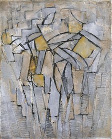 Composition No. XIII / Composition 2, 1913. Artist: Mondrian, Piet (1872-1944)