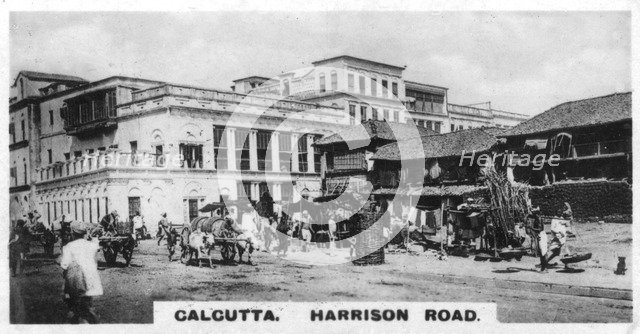 Harrison Road, Calcutta, India, c1925. Artist: Unknown